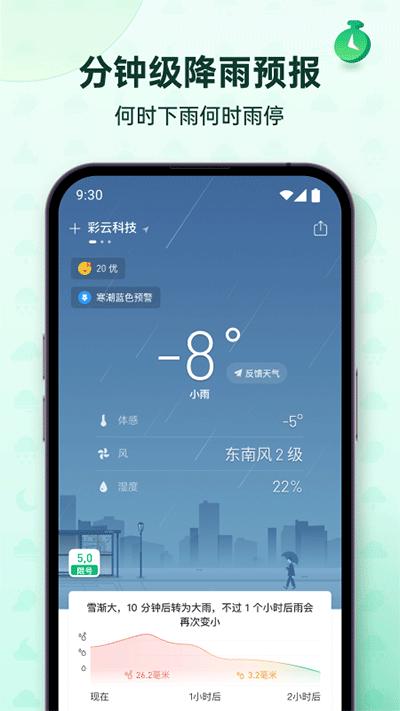彩云天气免费2024最新版