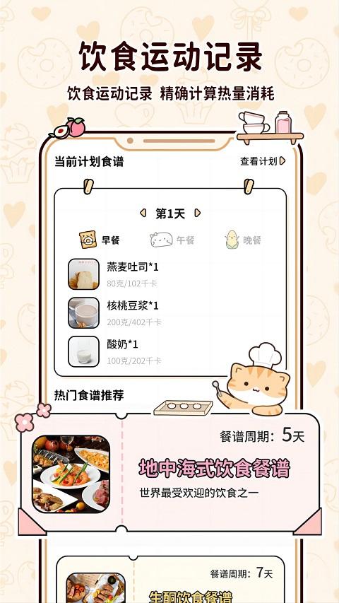 喵喵轻断食app