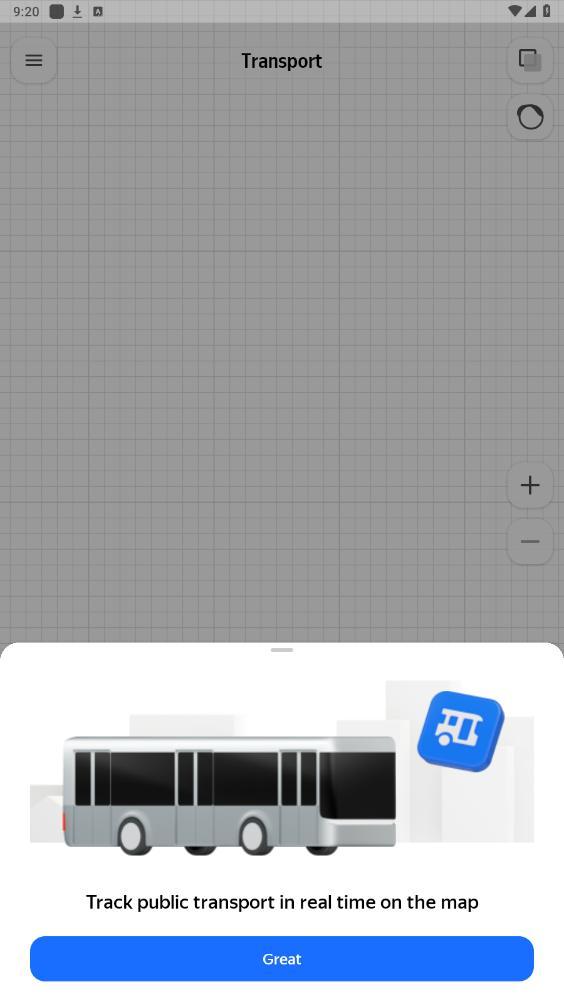 Yandex Maps app