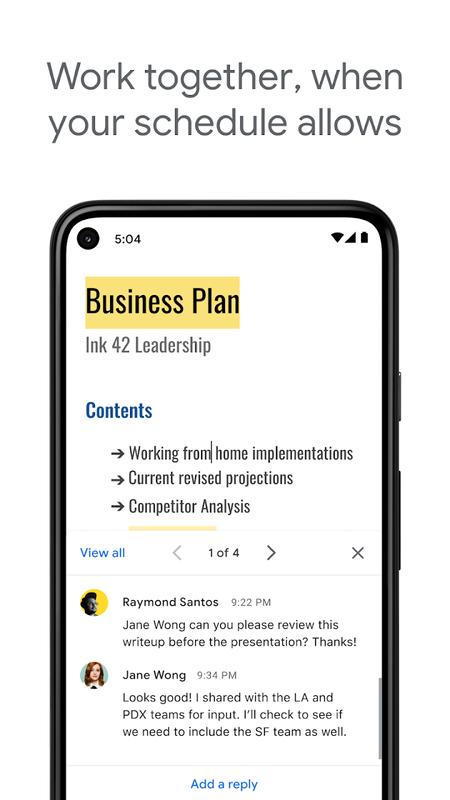 google文档app