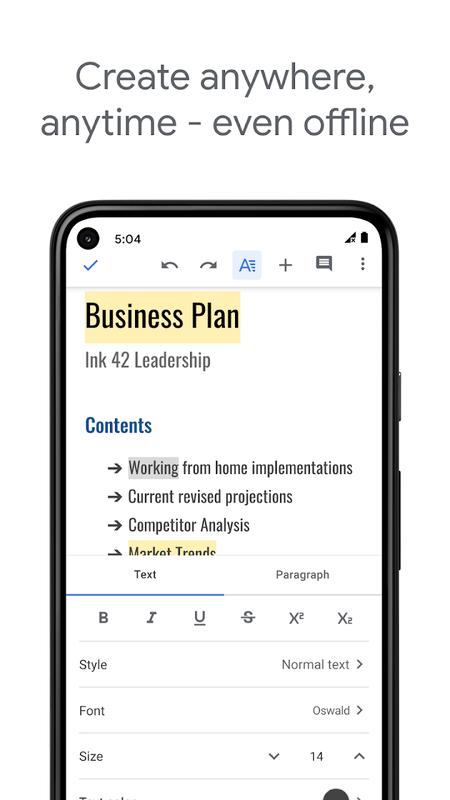 google文档app
