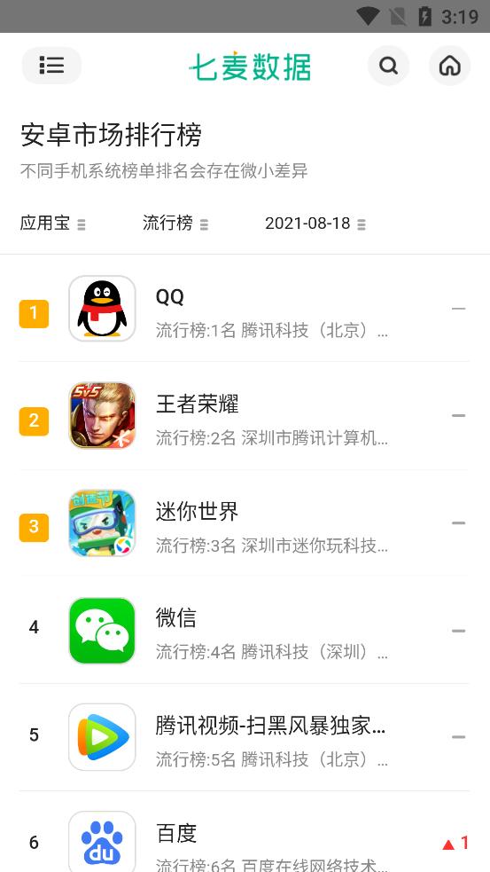 七麦数据手机版