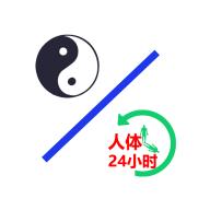 中医经络位流注