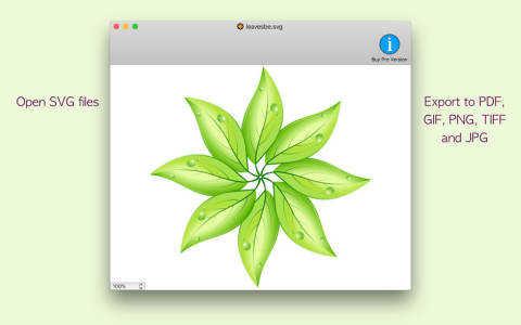 SVG link viewer