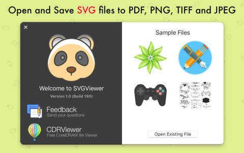 SVG link viewer
