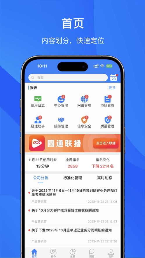 管理驾驶舱APP